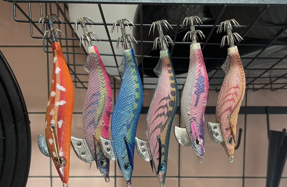 エギの種類の紹介、イメージがわきやすいように。